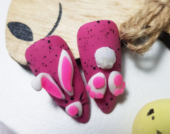 Easter Bunny- Σχέδιο για νύχια - Crocus Nails